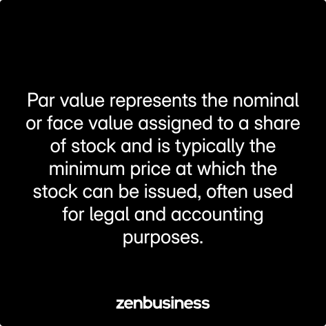 par value defined