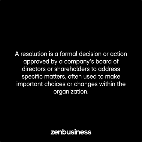 resolution defined