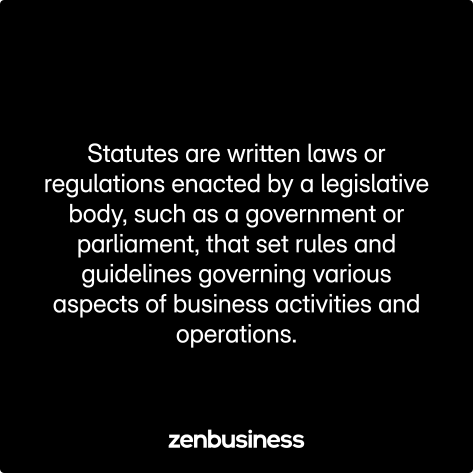 statutes defined