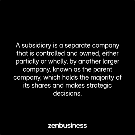 subsidiary defined