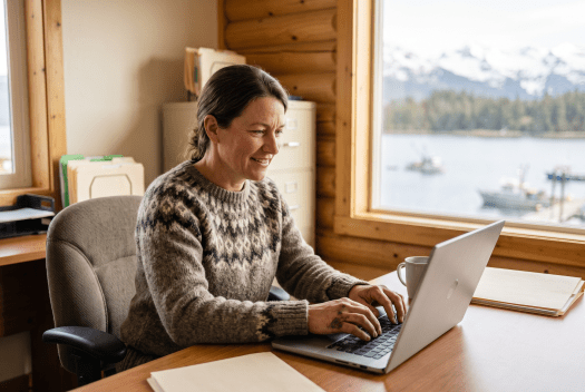 Business owner registering an Alaska corporation