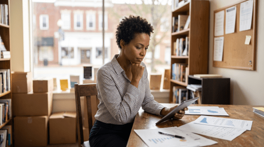 Business owner comparing Inc Authority and Northwest Registered Agent services