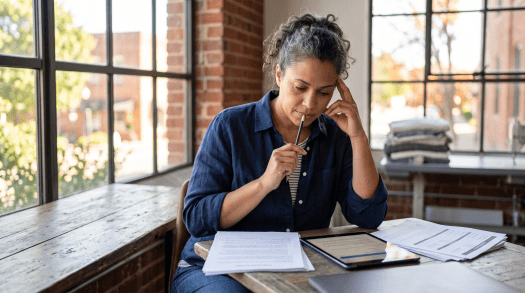 Business owner reviewing ZenBusiness LLC operating agreement service
