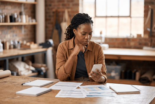 Business owner reviewing Inc Authority's LLC formation service