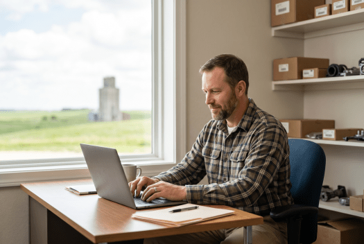 Business owner registering a Kansas corporation