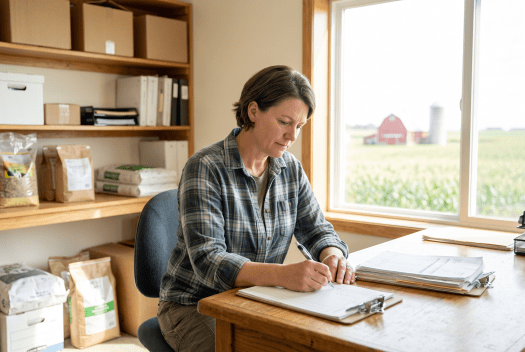 Entrepreneur preparing Kansas S corporation documents