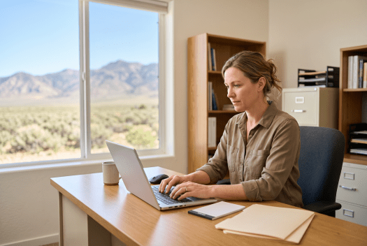 Business owner registering a Nevada corporation