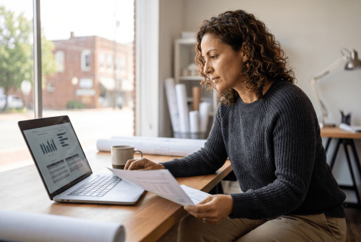 New business owner reviewing SunDoc Filings' foreign qualification service