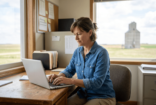 Business owner registering a North Dakota corporation