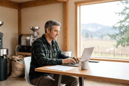 Business owner registering an Oregon corporation