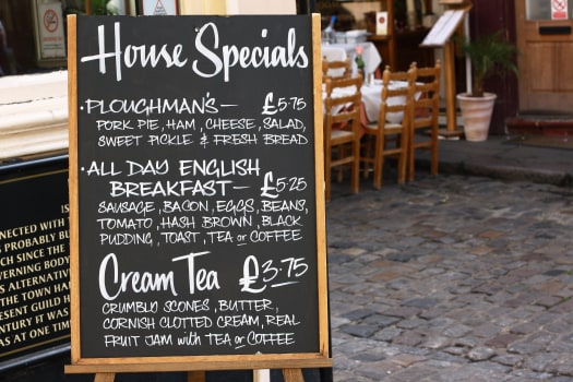 Unique Restaurant Menu Board Ideas