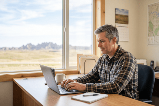 Business owner registering a South Dakota corporation