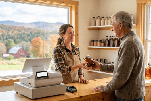 Business owner registering a Vermont corporation