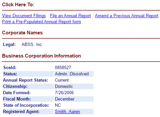 nc business license lookup