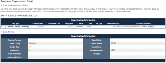 wv business license lookup