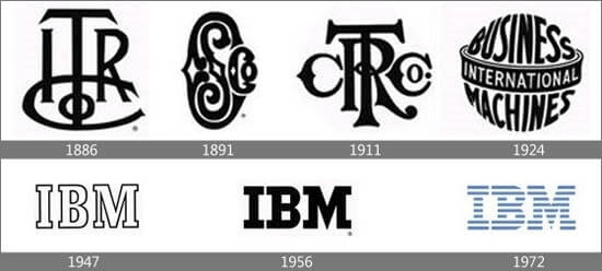ibm logo history