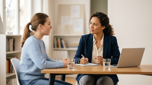 Au pair agency owner starting a business.