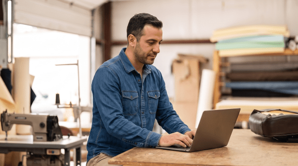 Auto upholstery shop owner forming their LLC