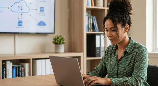 Cloud consulting business owner forming their LLC
