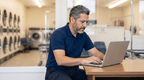 Coin-op laundromat owner creating an LLC for a self-service laundry business