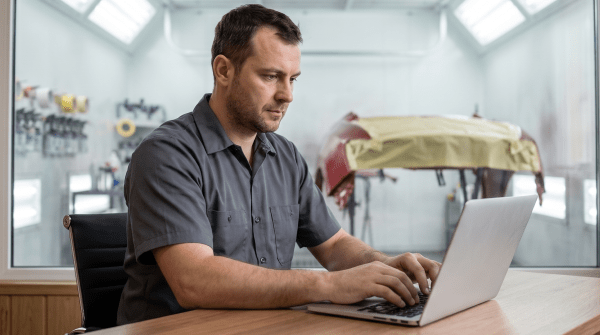Custom auto paint shop owner forming their LLC