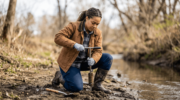 Environmental remediation owner working on their new business idea