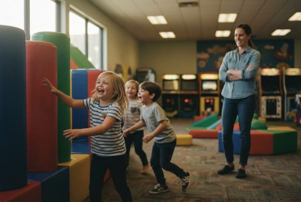 Family entertainment center filled with activities and attractions for children and families
