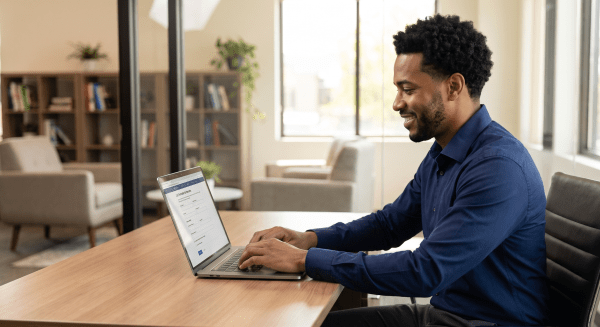 Financial coaching business owner forming their LLC