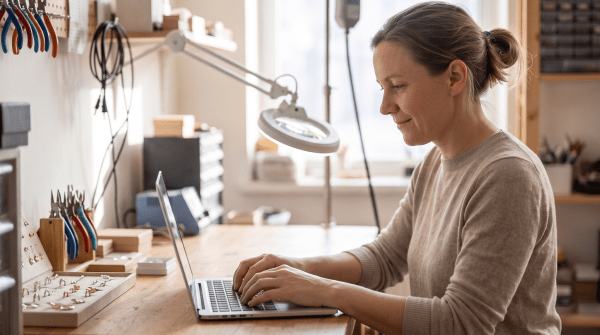 Fine jewelry business owner forming their LLC