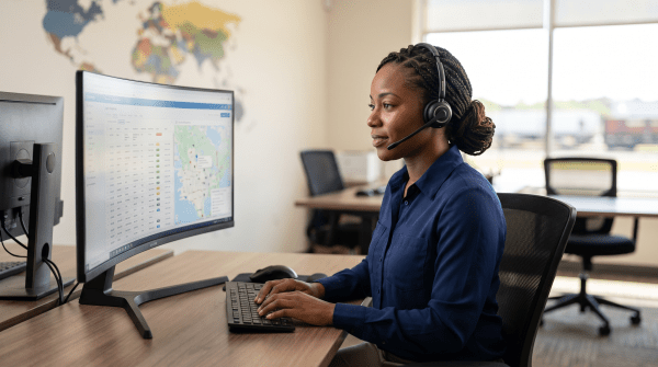Freight brokerage owner starting a business.