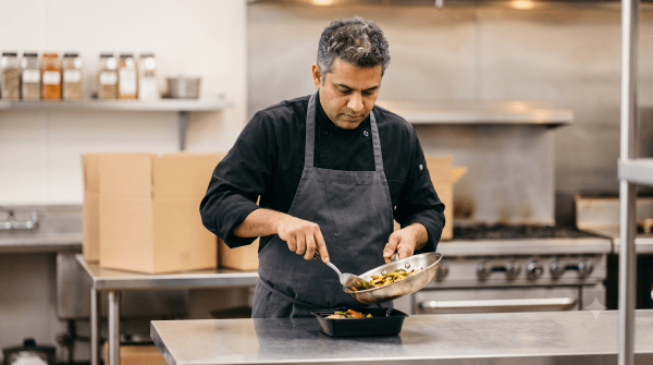 Ghost kitchen owner running a ghost kitchen