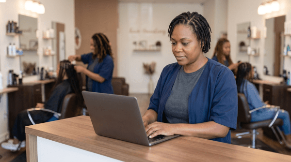 Hair braiding salon owner forming their LLC