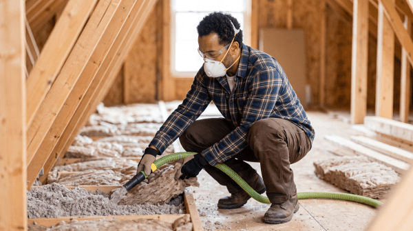 Insulation contractor owner starting a business.