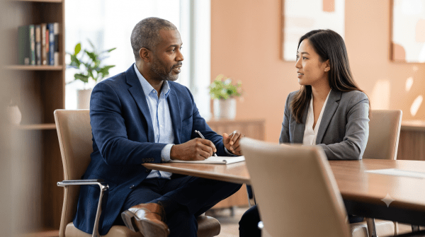 Legal staffing agency owner placing legal professionals