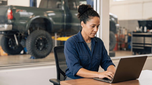 Lifted truck shop owner forming their LLC