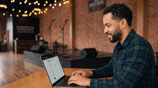 Live music venue owner forming their LLC