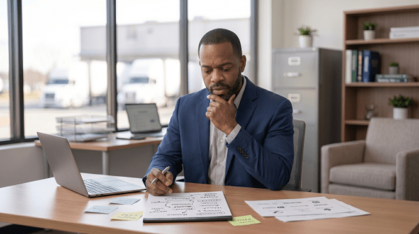 Logistics consultant naming a consulting business