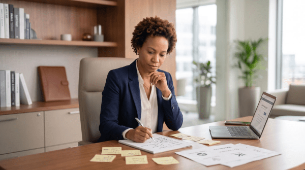 Management consultant naming a consulting business