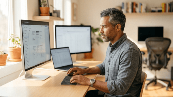 No-code development agency owner building a no-code application