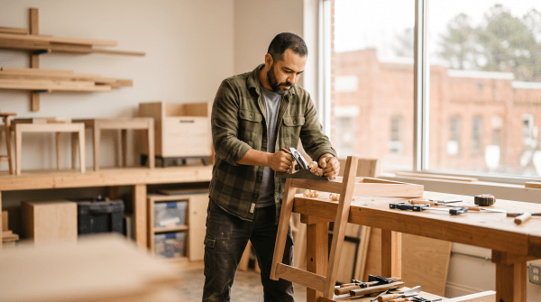 Business owner working on a North Carolina S corporation