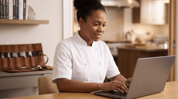 Private chef business owner forming their LLC