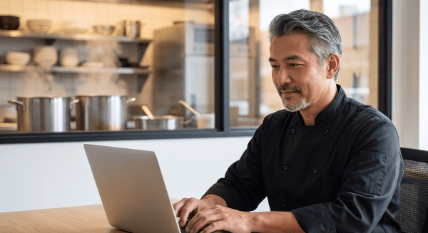 Ramen shop owner forming their LLC