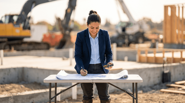 Real estate development owner starting a business.