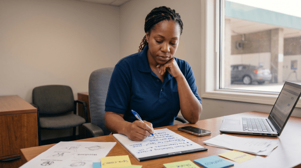 Self-service car wash owner creating LLC business name ideas