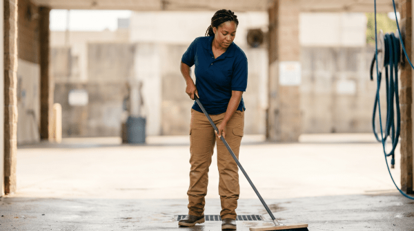 Self-serve car wash owner operating a self-service automotive cleaning business