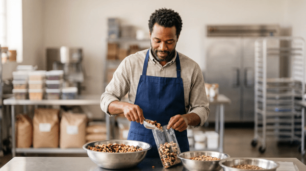 Specialty snack brand owner producing specialty snacks