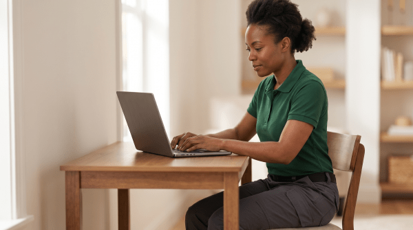 Upholstery cleaning business owner creating an LLC for a furniture and fabric cleaning service