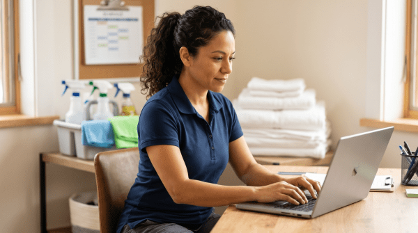 Vacation rental cleaning service owner creating an LLC for a short-term rental cleaning business