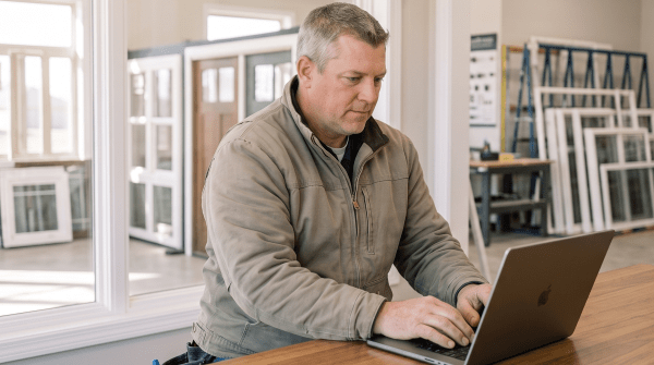 Window and door installation business owner forming their LLC