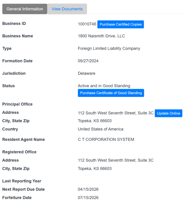 Kansas business name search results 2